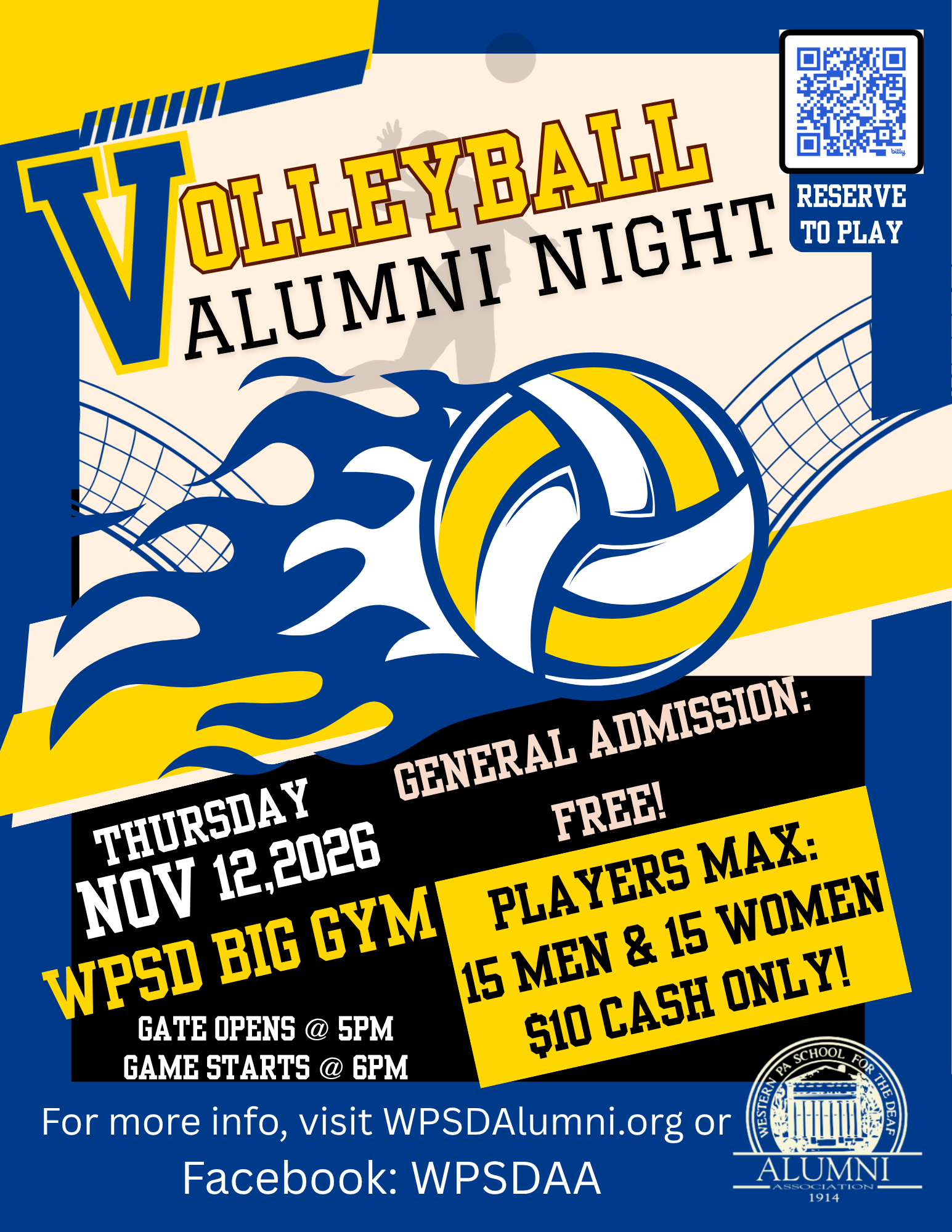 Volleyball Alumni Night 2026