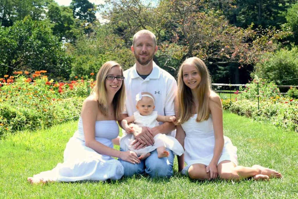 David Culley and his family. Photo taken in summer 2016